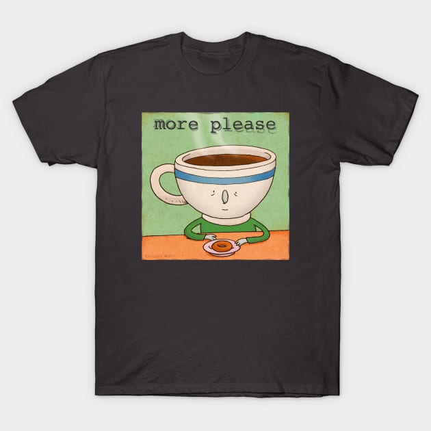 Fully Caffeinated T-Shirt by drawboy